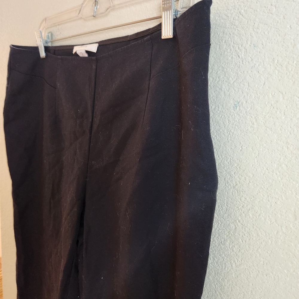 Chico's Black Ankle Slim Pull on Pants XL - Picture 4 of 8